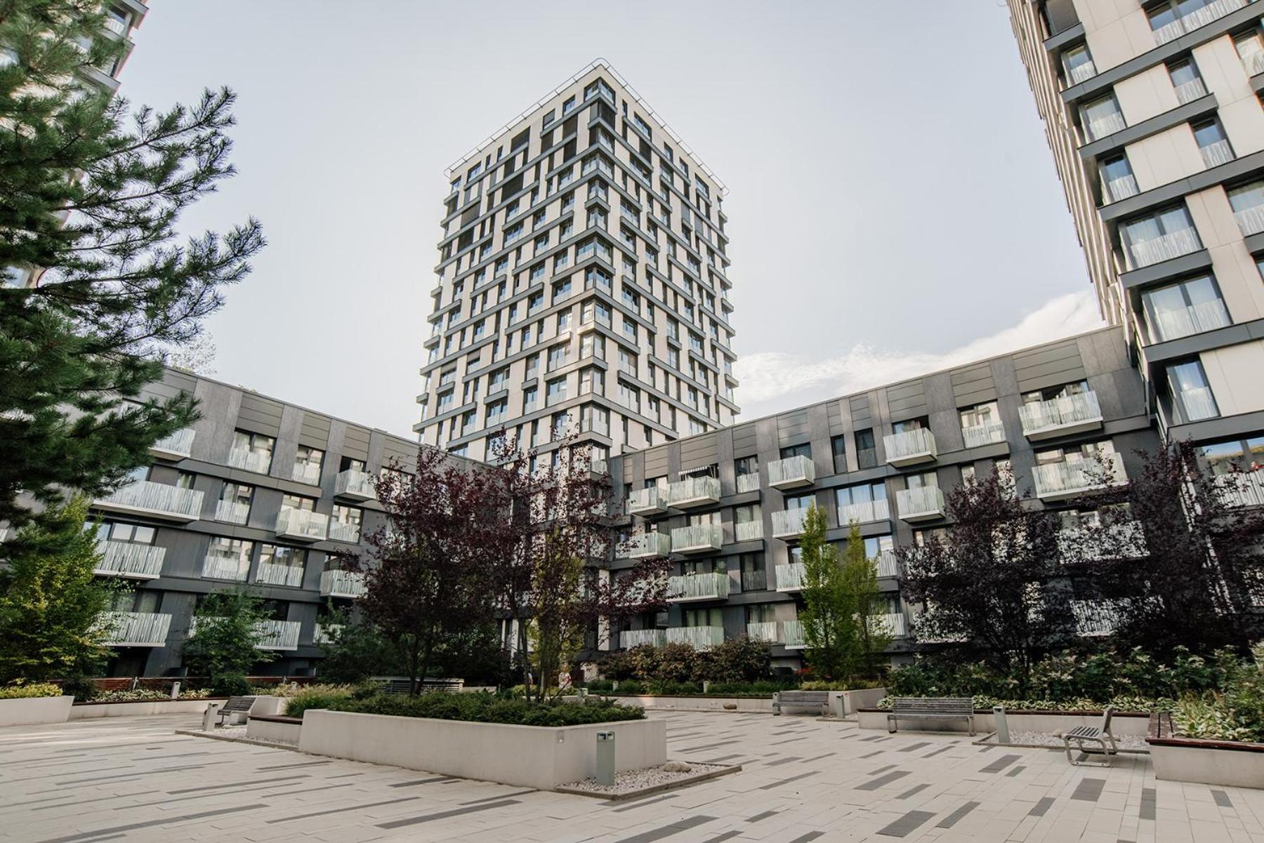 Апартаменти Garden Towers Прага Екстер'єр фото
